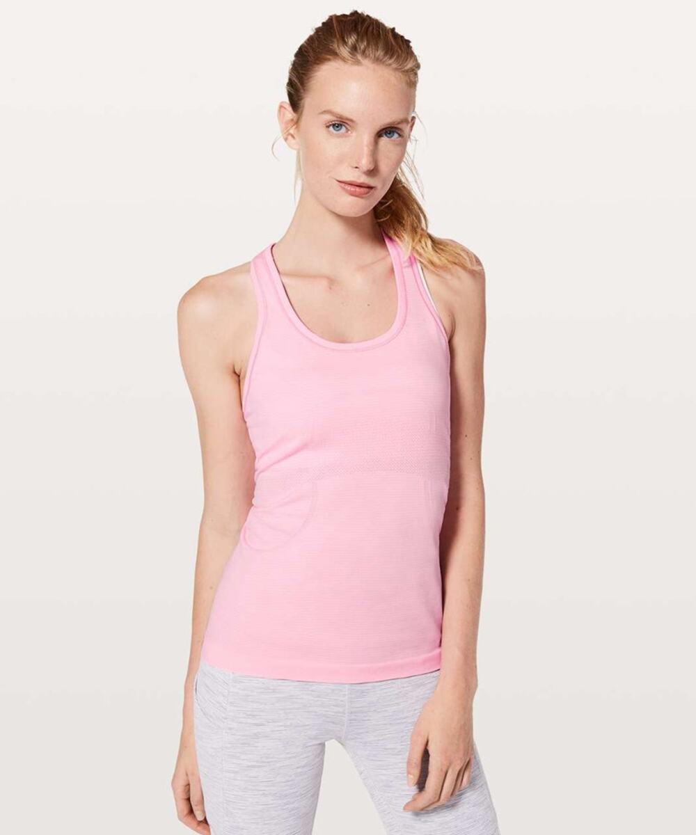 Lululemon Swiftly Tech Racerback Tank Top Miami Pink Size 4